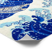 Poster ukiyoe - Hokusai : No.21 Grande vague - (Coin)