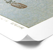 Poster Ukiyoe [Koson] Kitten et Lantern (M) (Coin)