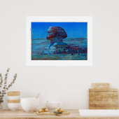 Poster ukiyoe - Yoshida - 02 - Sphinx (Cuisine)