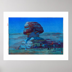 Poster ukiyoe - Yoshida - 02 - Sphinx