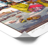 Poster ukiyoe - Yoshida - 06 - Singapour - (Coin)