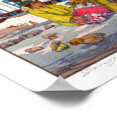 Poster ukiyoe - Yoshida - 06 - Singapour - (Coin)