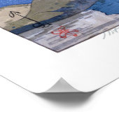 Poster ukiyoe - Yoshida - 07 - Mont Rainier - (Coin)