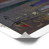 Poster ukiyoe - Yoshida - 08 - Okitsu - (Coin)