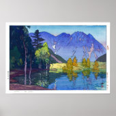 Poster Ukiyoe - Yoshida - 11 - Mt. Hodaka - (Devant)