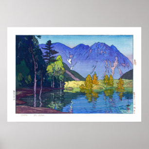 Poster Ukiyoe - Yoshida - 11 - Mt. Hodaka -