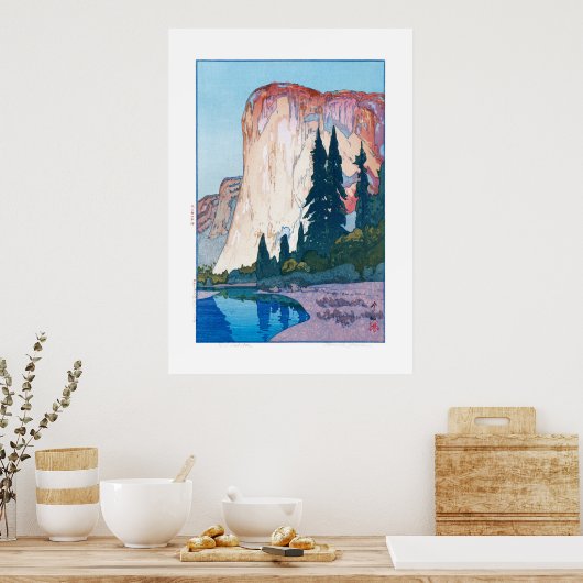 Poster ukiyoe - Yoshida - 15 - El Capitan - (Cuisine)