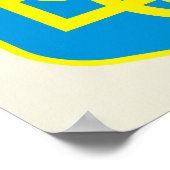 Poster Ukraine Détail des armoiries (Coin)