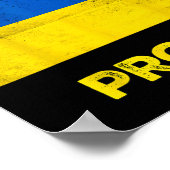 Poster Ukraine fière (Coin)