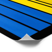 Poster Ukraine Flag 3 (Coin)