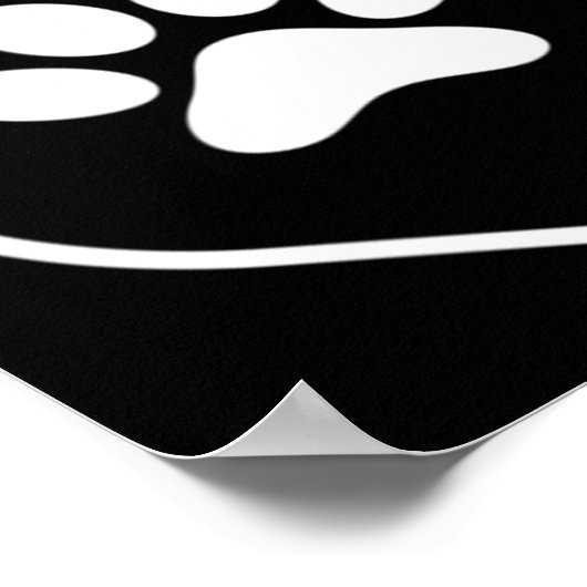 Poster Ukraine Pet Awareness Flag Soutien aux animaux de  (Coin)