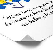 Poster Ukraine Solidarité Imprime le paquet (Coin)