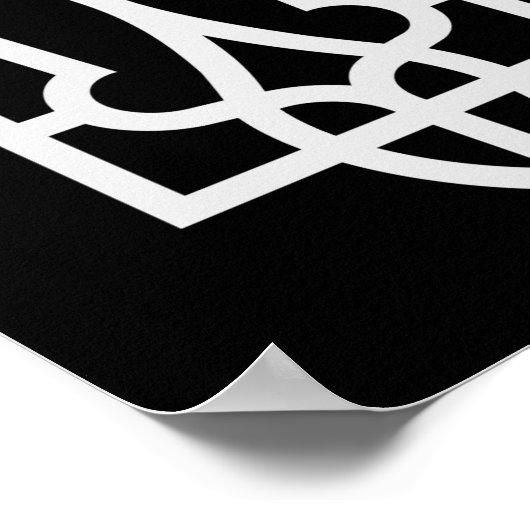 Poster Ukraine Tryzub (Coin)