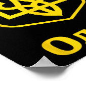 Poster Ukraine Ukrainian Kiew Trysub Flag 5  (Coin)