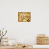 Poster UkraineCarte panoramiqueUkraine (Cuisine)