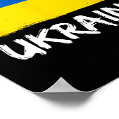 Poster Ukrainian Flag Ukraine 3 (Coin)