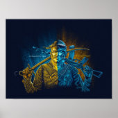 Poster Ukrainian soldier (Devant)