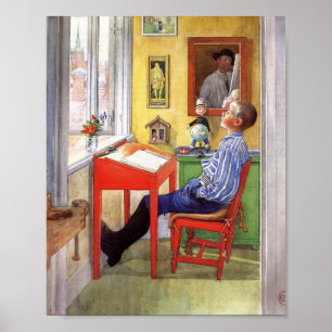 Poster Ulf Doing His Homework