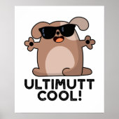Poster Ulti-mutt Cool Funny Chien Pun (Devant)