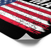 Poster ULTRA MAGA - Programme patriotique du drapeau amér (Coin)