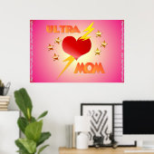 Poster Ultra Mom (Bureau à domicile)