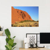 Poster Uluru Ayers Rock Australie (Bureau à domicile)