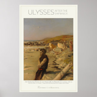Poster Ulysse après l'épave | Odyysey 24x36" Grand