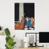 Poster Ulysse dans le Palais de Circe (Bureau à domicile)