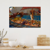 Poster Ulysse et les sirènes (Cuisine)