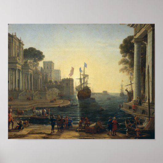 Poster Ulysse retourne Chryseis à son père (Devant)