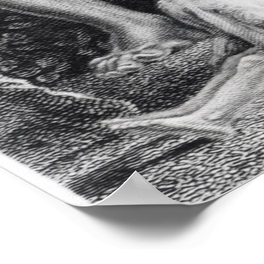 Poster Ulysse S'échapper de Polyphémère les Cyclopes (Coin)