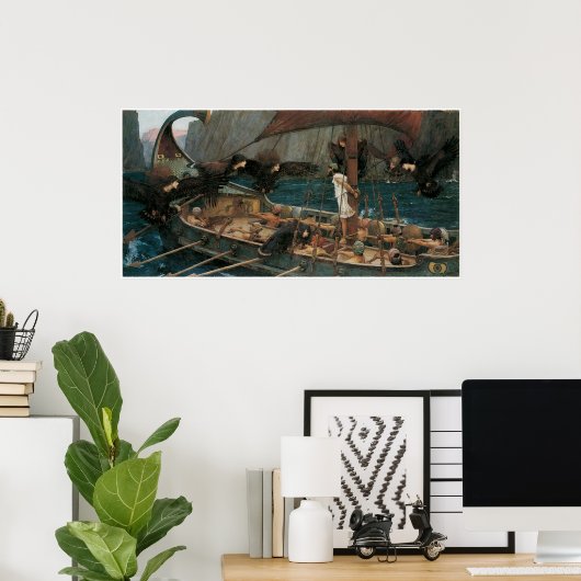 Poster Ulysses and the Sirens (Bureau à domicile)