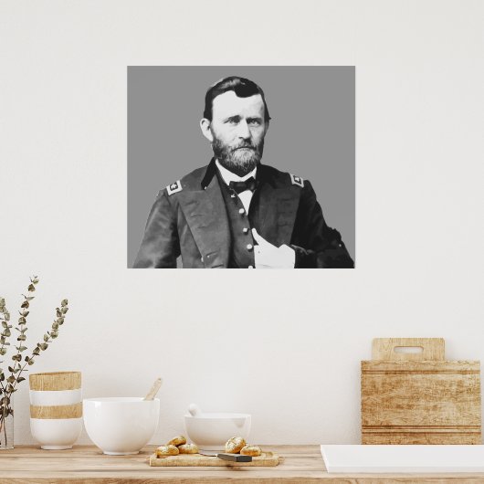 Poster Ulysses S. Grant (Cuisine)