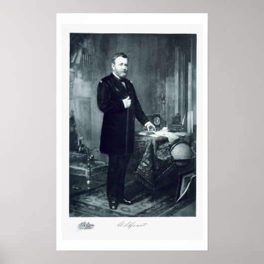 Poster Ulysses S. Grant, 18e Président des États-Unis (Devant)