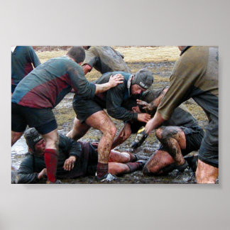 Poster Umass Lowell Rugby Ruck