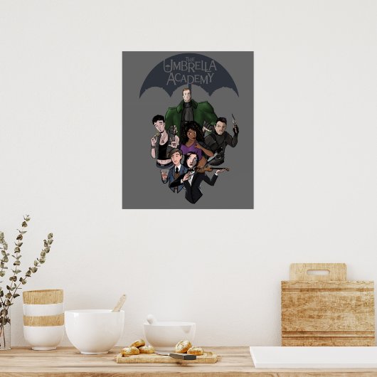 Poster Umbrella Academy 12345 7 (Cuisine)