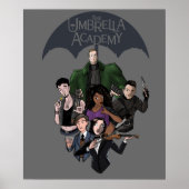 Poster Umbrella Academy 12345 7 (Devant)