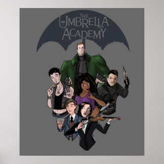 Poster Umbrella Academy 12345 7