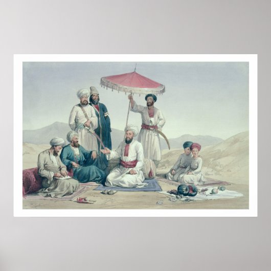 Poster Umeer Dost Mohammed Khan, de 'Characters and Cos (Devant)