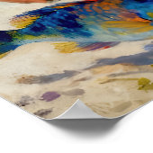 Poster "Umi Blossom" - Un Portrait Océanique (Coin)