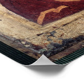 Poster Umilenie Vierge de Wladimir, École de Moscou (Coin)