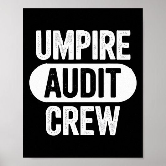 Poster Umpire Audit Crew (Devant)
