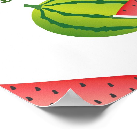 Poster Un à Melon (Coin)