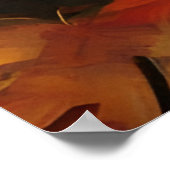 Poster un adorable écureuil dans une nuit étoilée (Coin)