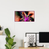 Poster Un Agréable Arrangement. (Bureau à domicile)