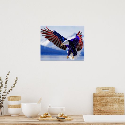 Poster Un aigle américain (Cuisine)