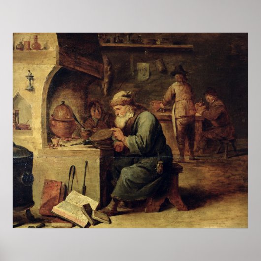 Poster Un alchimiste (Devant)