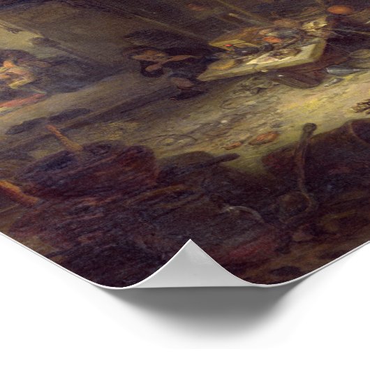 Poster Un alchimiste, 1611 (Coin)