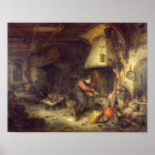 Poster Un alchimiste, 1611 (Devant)