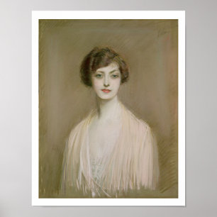 Poster Un américain (en pastel sur la toile)